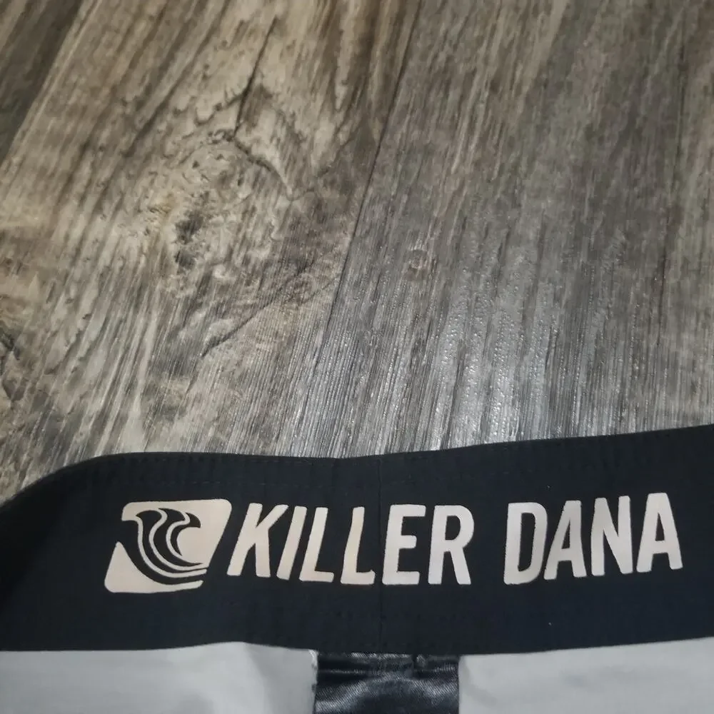 Killer Dana Yellow and Gray Surf Board Shorts Swim Trunks‎ - Men's Size 34